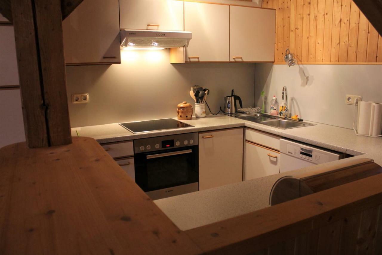 Ferienwohnung Zum Alten Forsthaus Messern Eksteriør bilde